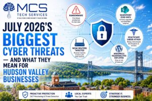 July 2026's Biggest Cyber Threats — And What They Mean for Hudson Valley Businesses
